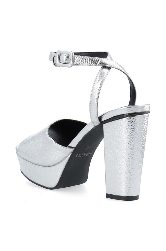 Παπούτσια Πέδιλα Bianco BIACARLY 11200701 ασημί