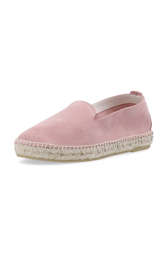 Bianco espadrilles velúrból BIAMAYA 11250398 rózsaszín SS24