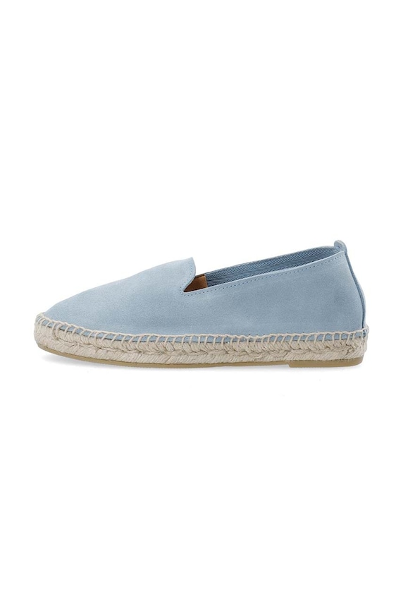 Bianco espadrilles velúrból BIAMAYA velúr bőr kék 11250398