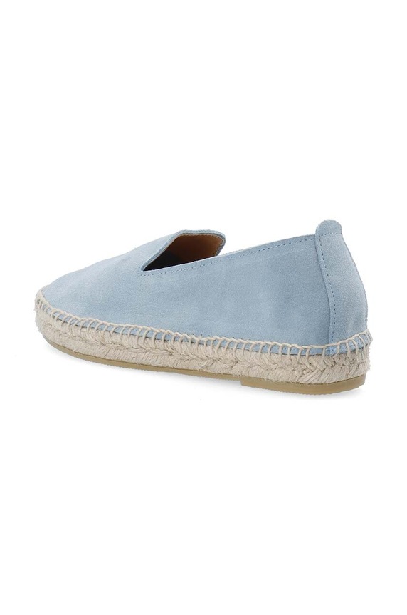 Cipők Bianco espadrilles velúrból BIAMAYA 11250398 kék