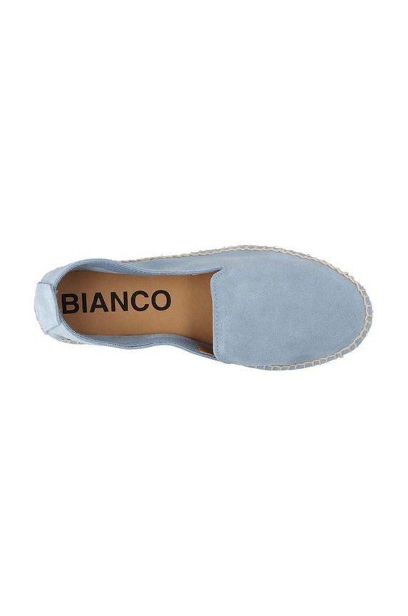Bianco espadrilles velúrból BIAMAYA 11250398 kék