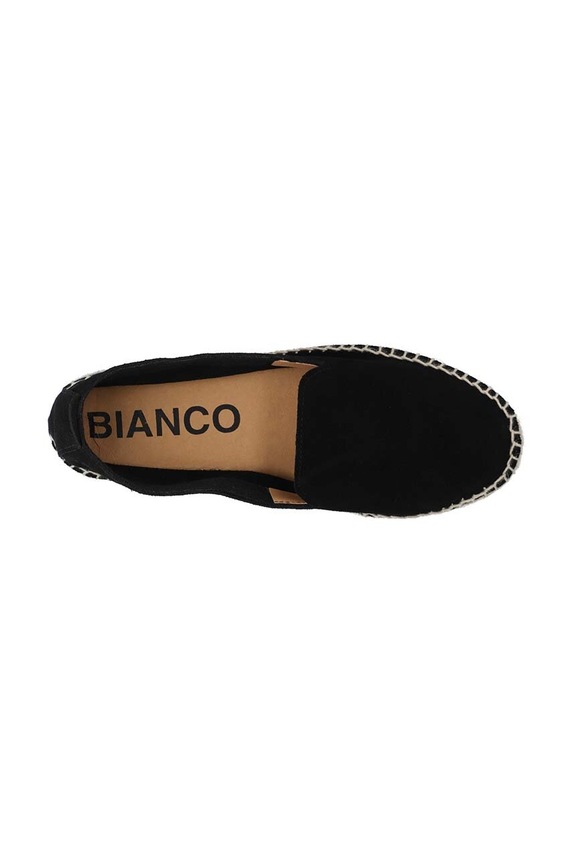 Εσπαντρίγιες σουέτ Bianco BIAMAYA 11250398 μαύρο