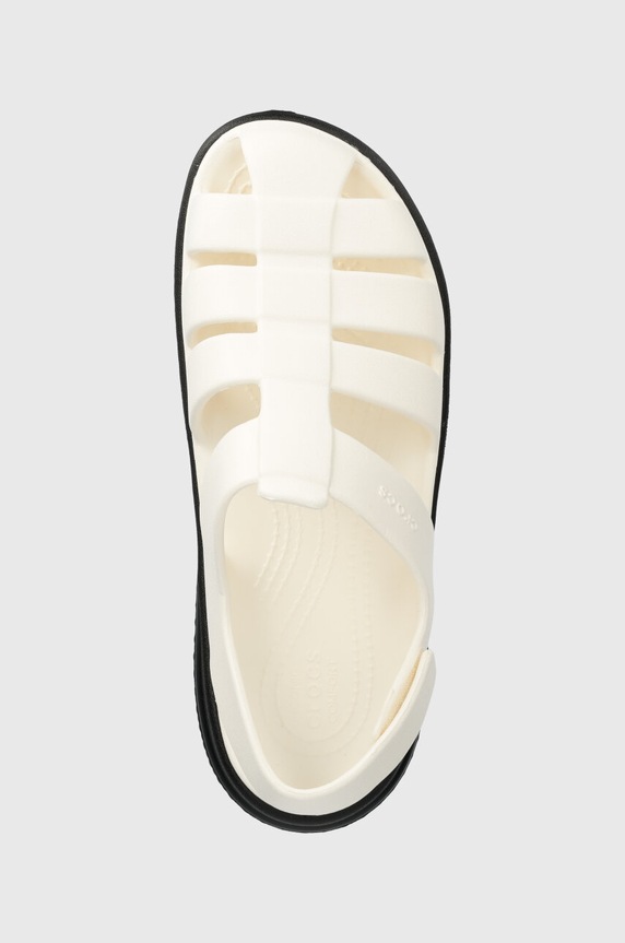 Crocs sandale Stomp Fisherman Sandal alb 209938.0WV