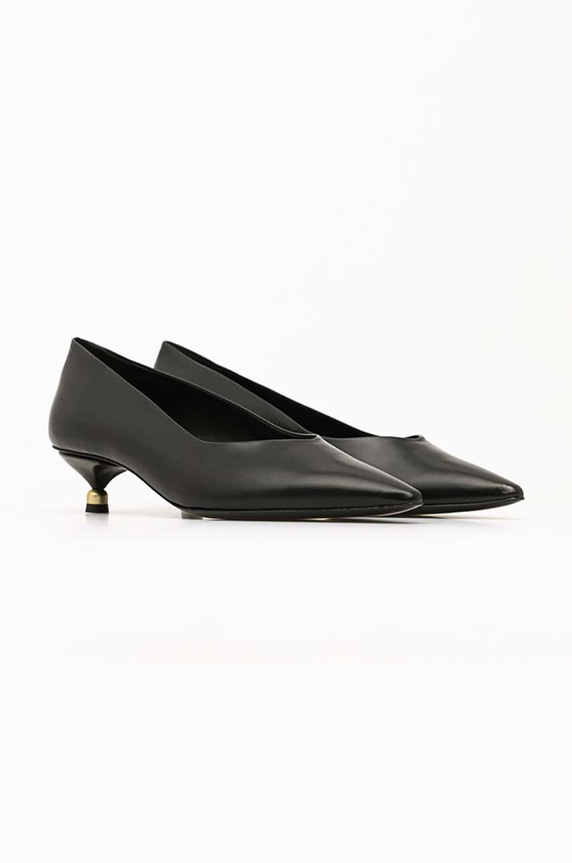 Кожаные туфли Vanda Novak Diana Diana.Deep.Black чёрный SS26