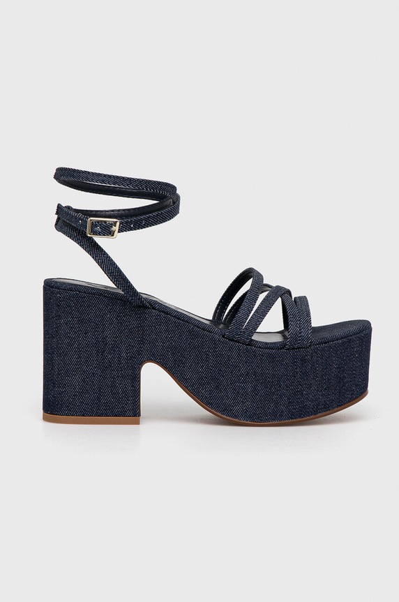 MAX&Co. sandały 2416521067200 granatowy SS24