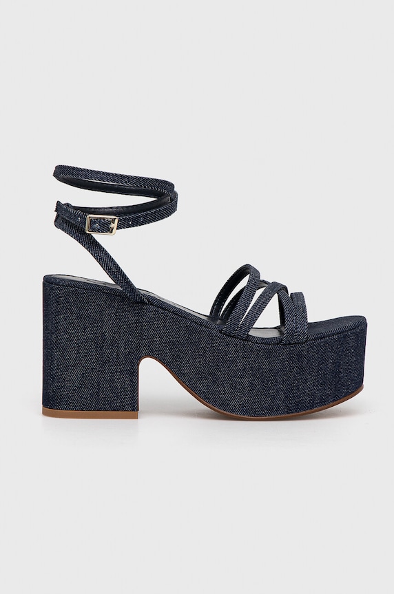 MAX&Co. sandały 2416521067200 granatowy SS24