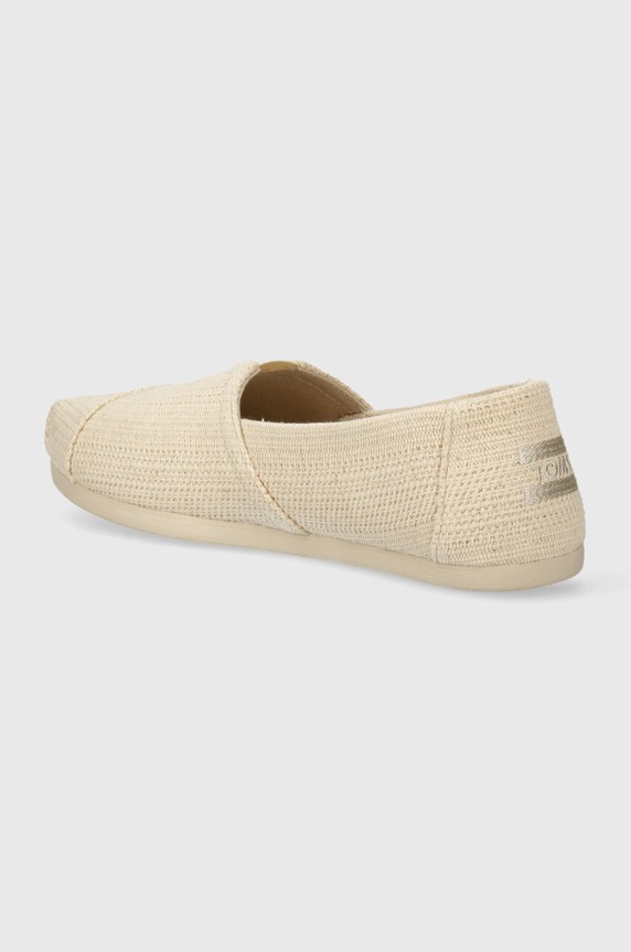 Взуття Еспадрилі Toms Alpargata 10020656 бежевий