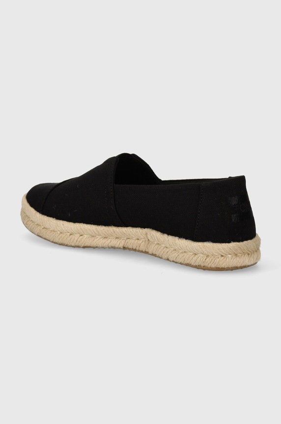 Παπούτσια Εσπαντρίγιες Toms Alpargata Rope 2.0 10020687 μαύρο