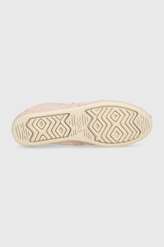 Ниски кецове Toms Alpargata 10020659 розов