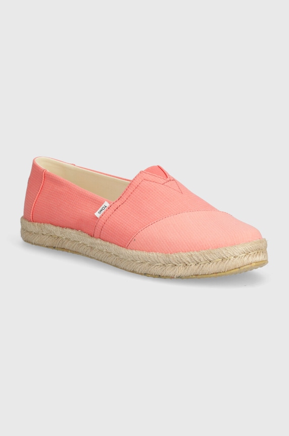 Espadrilky Toms Alpargata Rope 2.0 textilní růžová 10020709