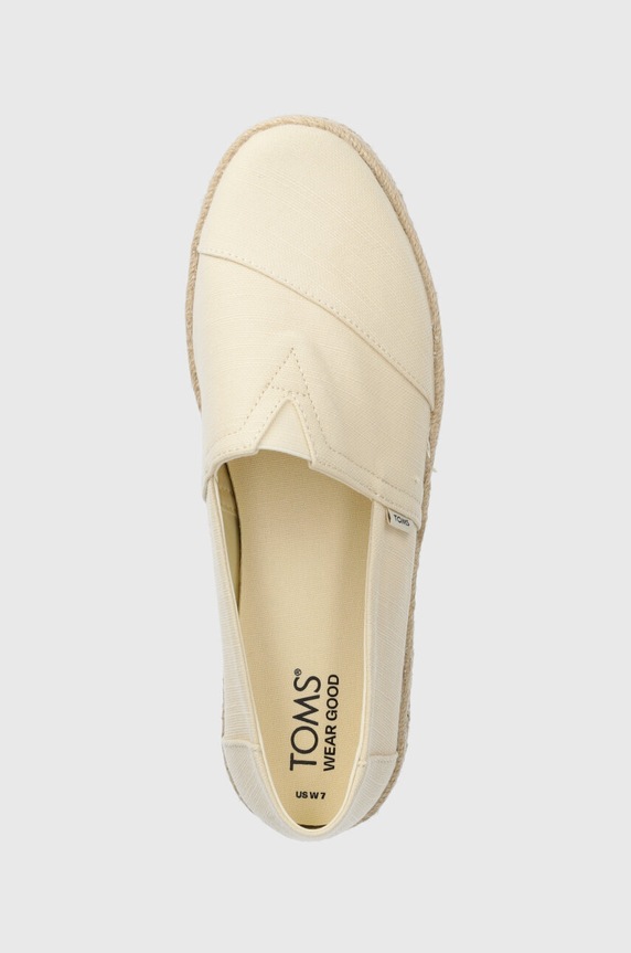Espadrilky Toms Alpargata Rope 2.0 béžová 10020695