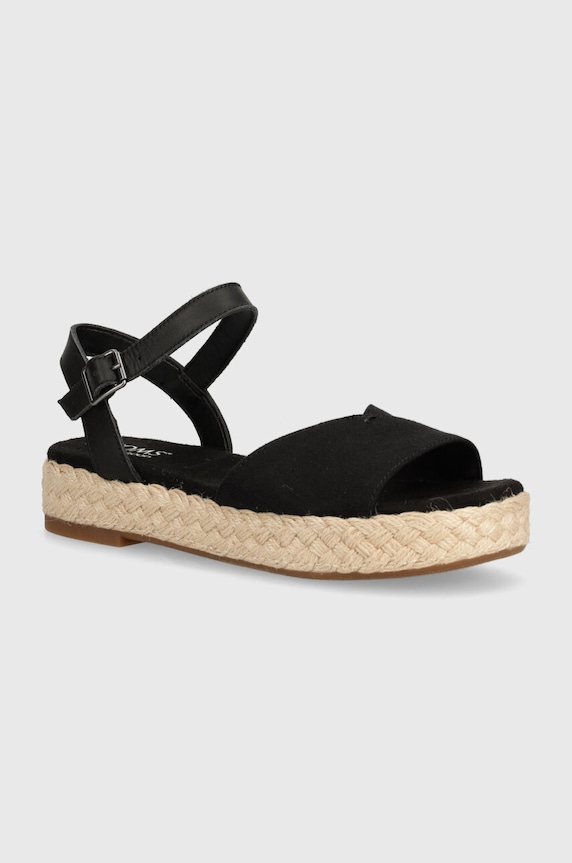 Toms sandały Abby imitacja skóry licowej czarny 10020814