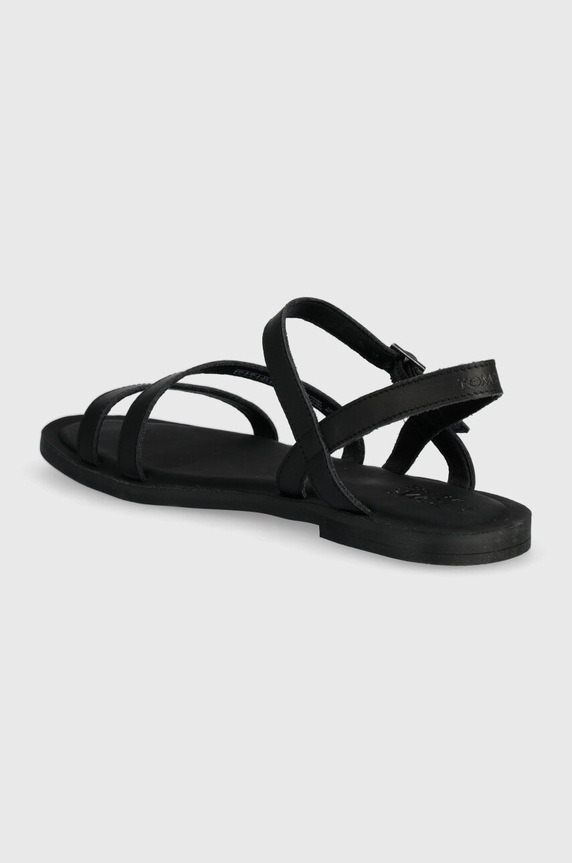 Взуття Шкіряні сандалі Toms Kira 10020802 чорний