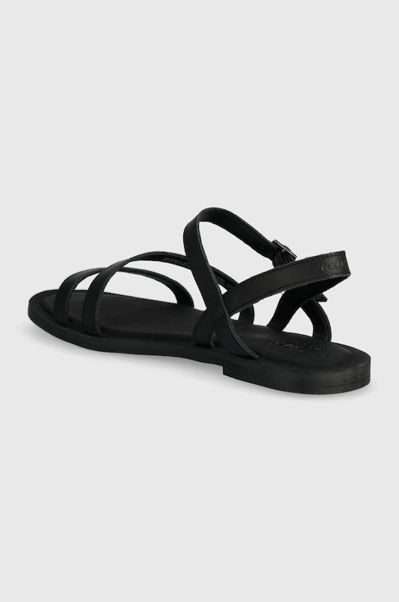 Взуття Шкіряні сандалі Toms Kira 10020802 чорний