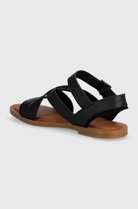 Obuv Kožené sandále Toms Sloane 10020800 čierna