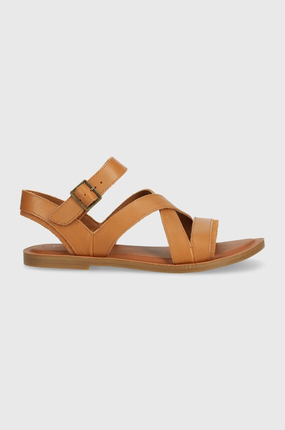 Δερμάτινα σανδάλια Toms Sloane 10020808 καφέ SS25