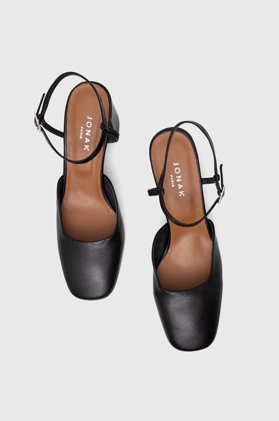 Kožne salonke Jonak DANINO crna 3400159