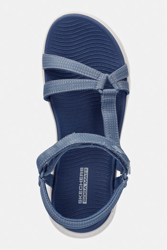 Skechers sandały damskie GO WALK FLEX niebieski 141451