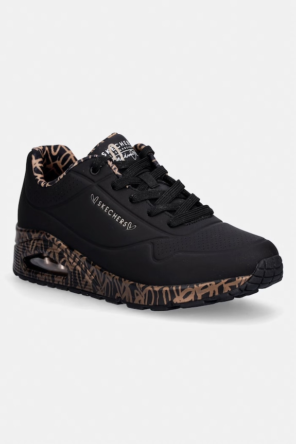 Skechers sneakersy SKECHERS X JGOLDCROWN imitacja skóry licowej czarny 155506