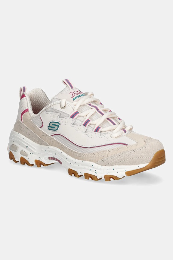 Skechers sneakersy syntetyczny beżowy 149589