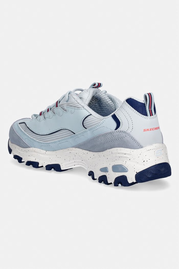 Obuwie Skechers D'LITES sneakersy damskie 149589 niebieski