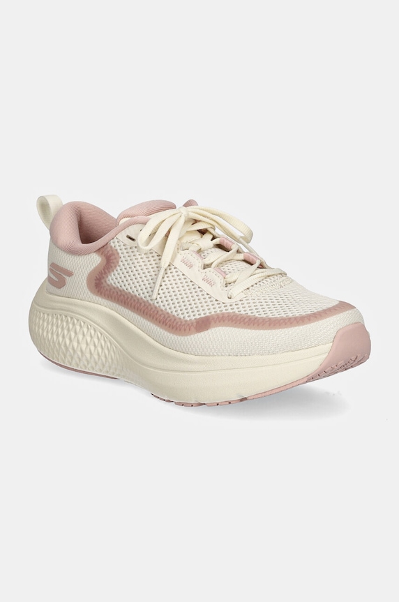 Běžecké boty Skechers Go Run Supersonic Max textilní béžová 172086