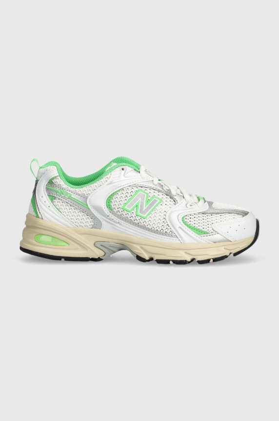 New Balance 530 White Palm Leaf flat white MR530EC