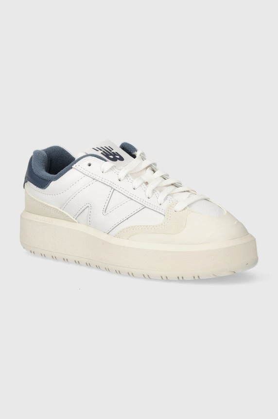New Balance CT302 White Reflection Violet suede white CT302VA