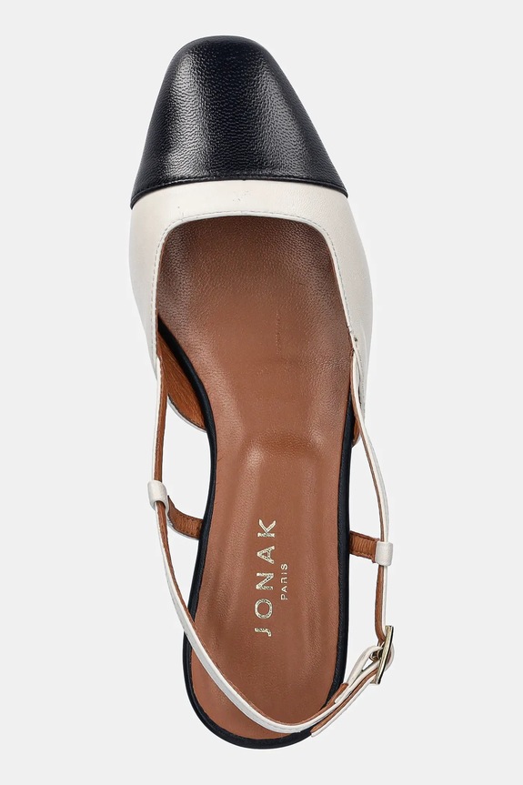 Jonak ballerine in pelle DHAPOU beige 6000116