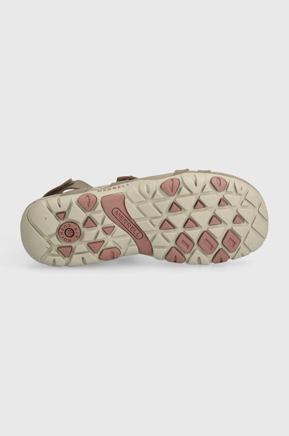 Kožené sandály Merrell SANDSPUR ROSE CONVERT J003424 béžová