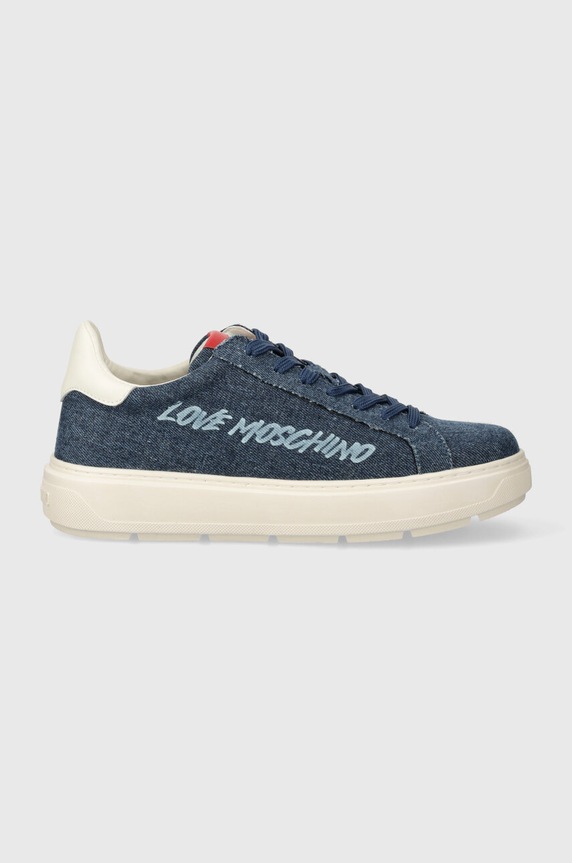 Tenisky Love Moschino JA15684G0IJO5700 modrá SS24