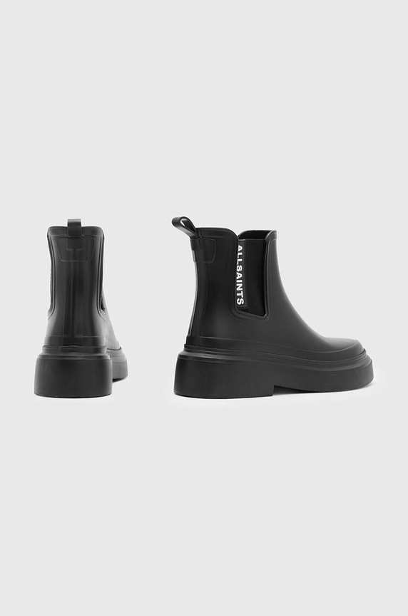 Gležnjače AllSaints Hetty Rubber Boot WF728Z crna