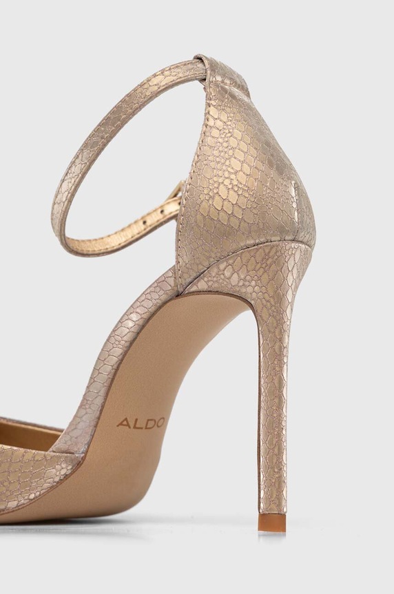 Štikle Aldo Derperla zlatna 13773244.Derperla