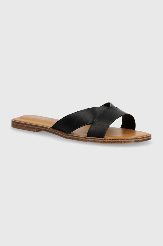Aldo slapi de piele Caria piele negru 13773234.Caria