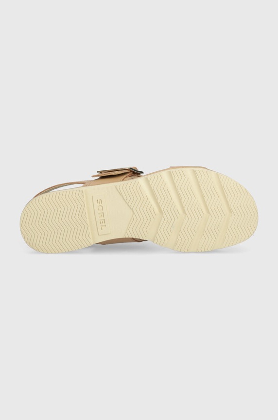 Obuwie Sorel sandały skórzane ELLA III SLINGBACK 2069721246 beżowy