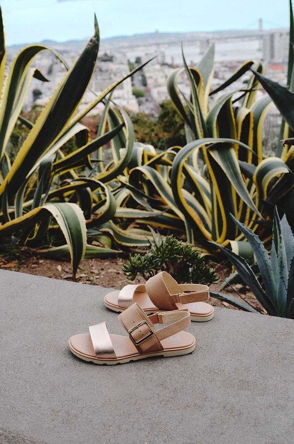 Sorel sandały skórzane ELLA III SLINGBACK 2069721246