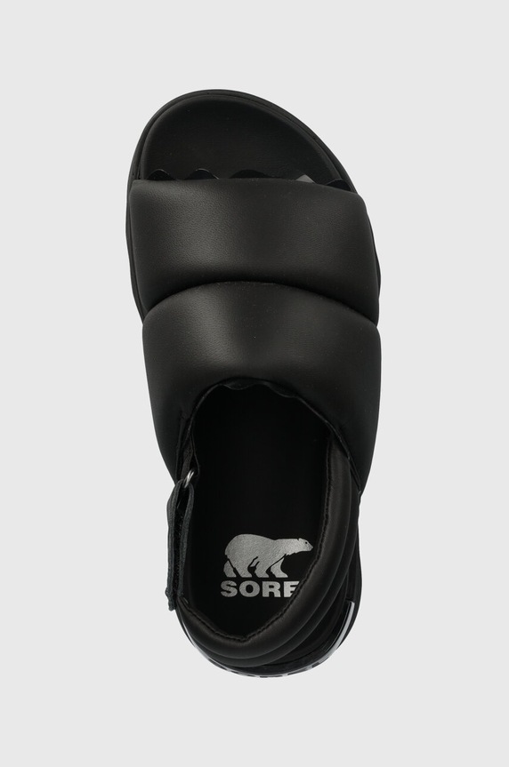 Sorel bőr szandál VIIBE SLINGBACK fekete 2069941010
