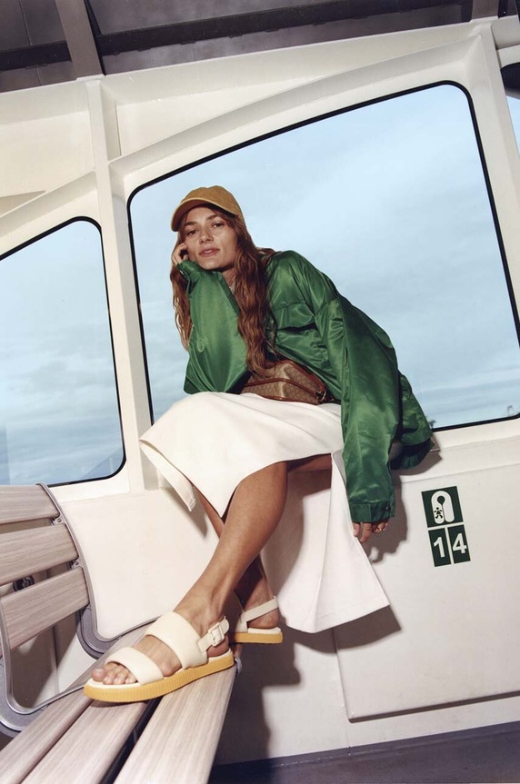 Sorel bőr szandál ONA STREETWORKS GO-TO FL 2070231292