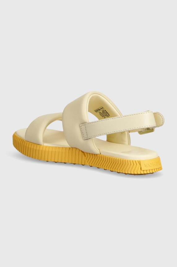 Cipők Sorel bőr szandál ONA STREETWORKS GO-TO FL 2070231292 bézs