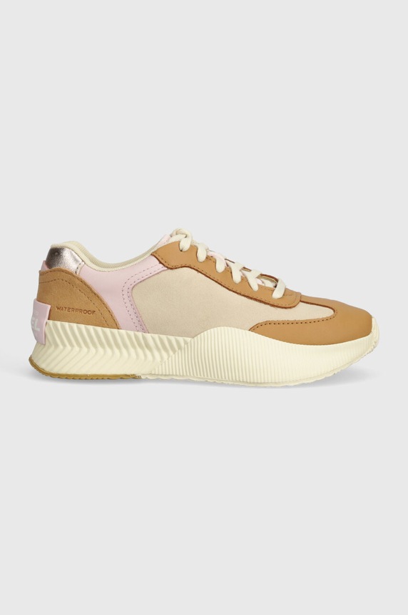 Sorel sneakersy zamszowe ONA BLVD CLASSIC WP 2083081246 beżowy SS24