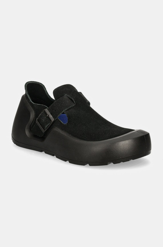 Birkenstock suede shoes Reykjavik flat black 1027520