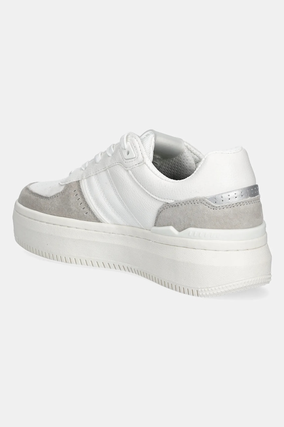 Încălțăminte G-Star sneakers EVE BSC LEA W 2411076501.WHT.SLVR alb