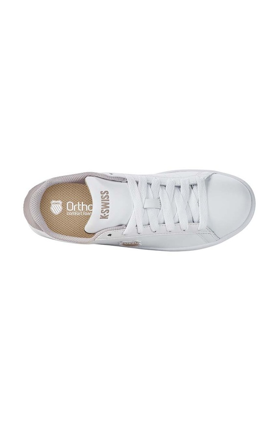Kožené sneakers boty K-Swiss COURT SHIELD 96599.181.M