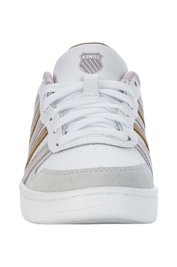 Obuv Kožené tenisky K-Swiss COURT PALISADES 96931.181.M sivá