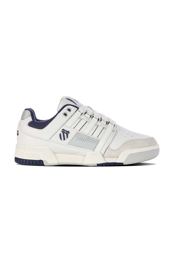 K-Swiss sneakers din piele GSTAAD GOLD plată bej 98526.123.M