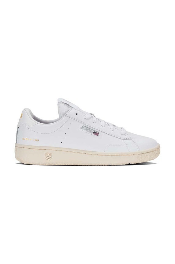 K-Swiss bőr sportcipő SLAMMKLUB CC lapos fehér 98911.135.M