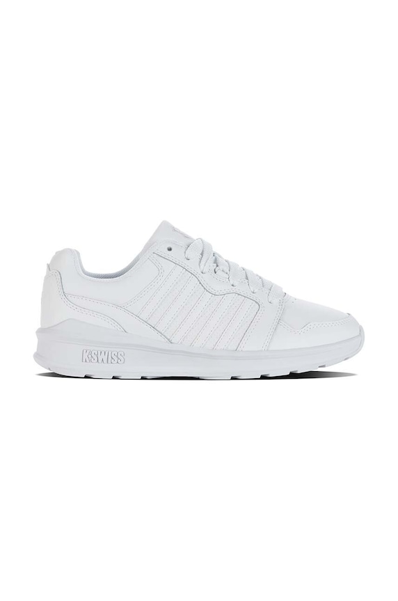 Kožené tenisky K-Swiss RIVAL TRAINER plochá biela 99078.998.M