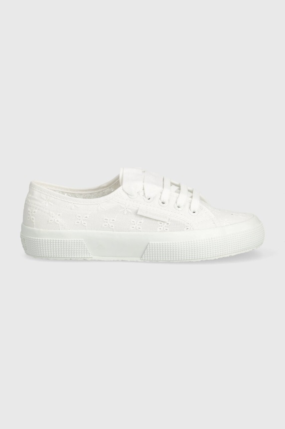 Tenisky Superga 2750 FLOWER SANGALLO S5137JW biela SS26