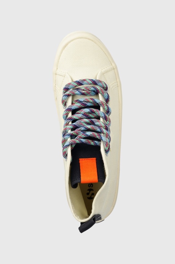 Πάνινα παπούτσια Superga 2431 ALPINA TREK SHOELACES μπεζ S8138MW