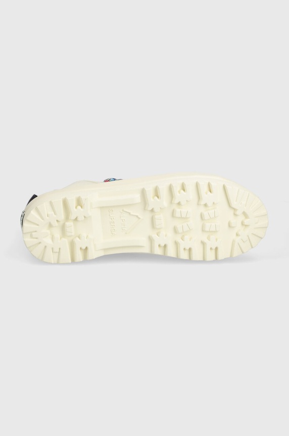 Πάνινα παπούτσια Superga 2431 ALPINA TREK SHOELACES S8138MW μπεζ